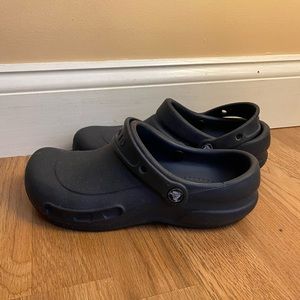 Used Crocs Unisex-Adult Bistro Clog | Slip Resistant Work Shoes Size 8M